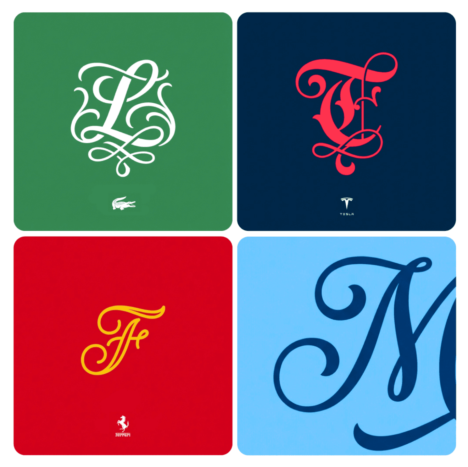 Kalligrafisches Monogramm