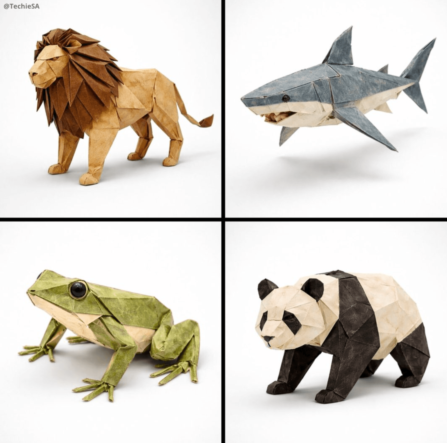 Tier-Origami