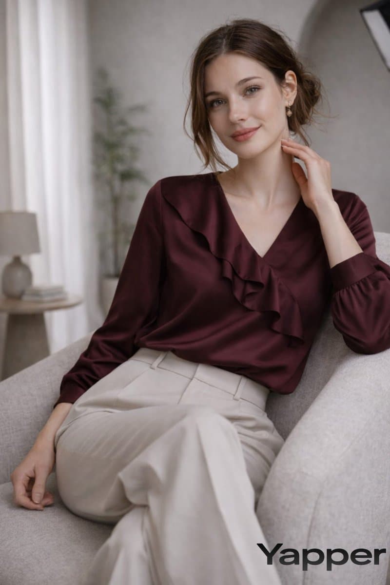 Minimalist Stüdyoda Moda Çekimi