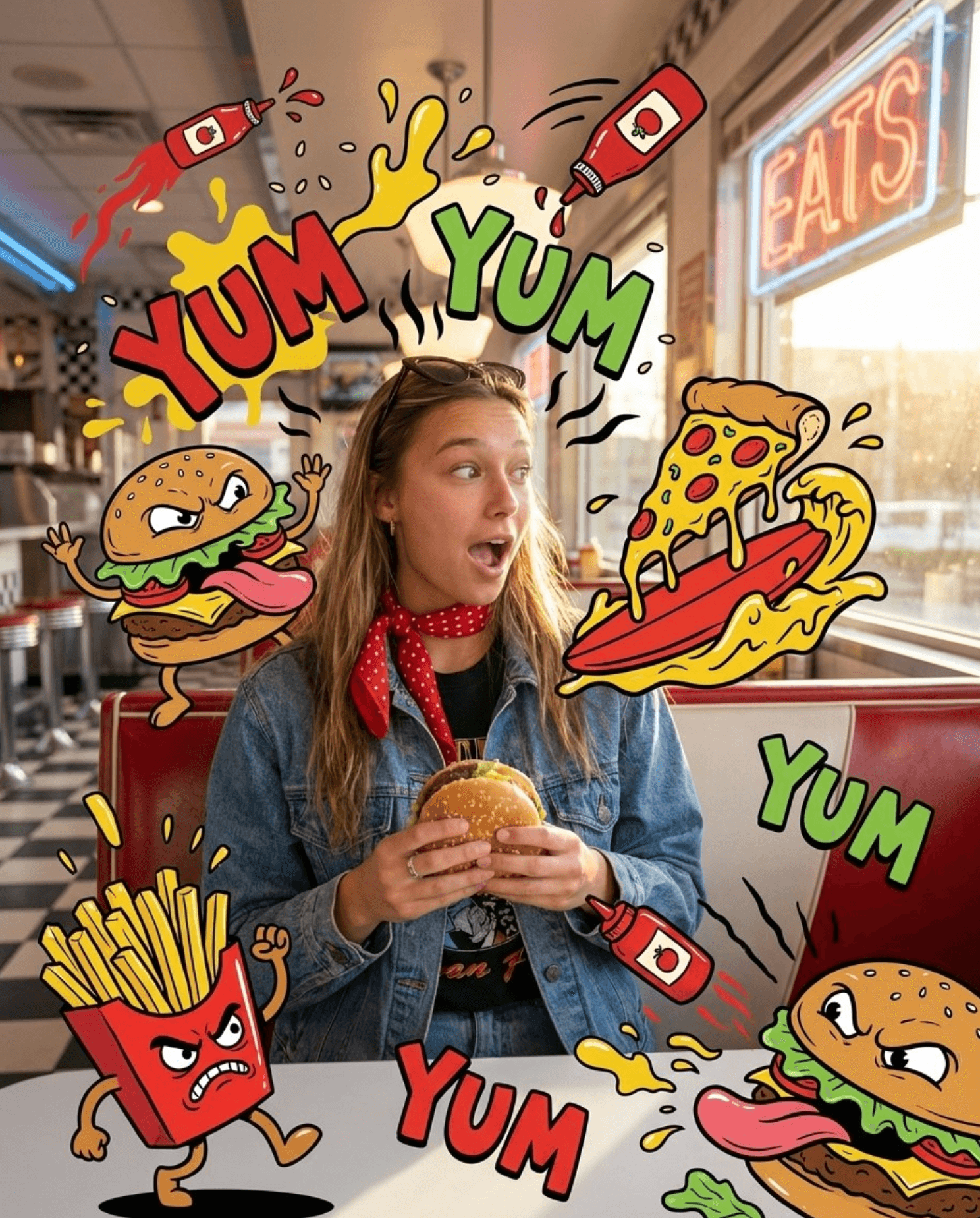 Maximalistische Pop-Art