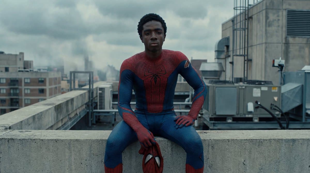 Superhero Atop a Skyscraper, Cinematic Portrait
