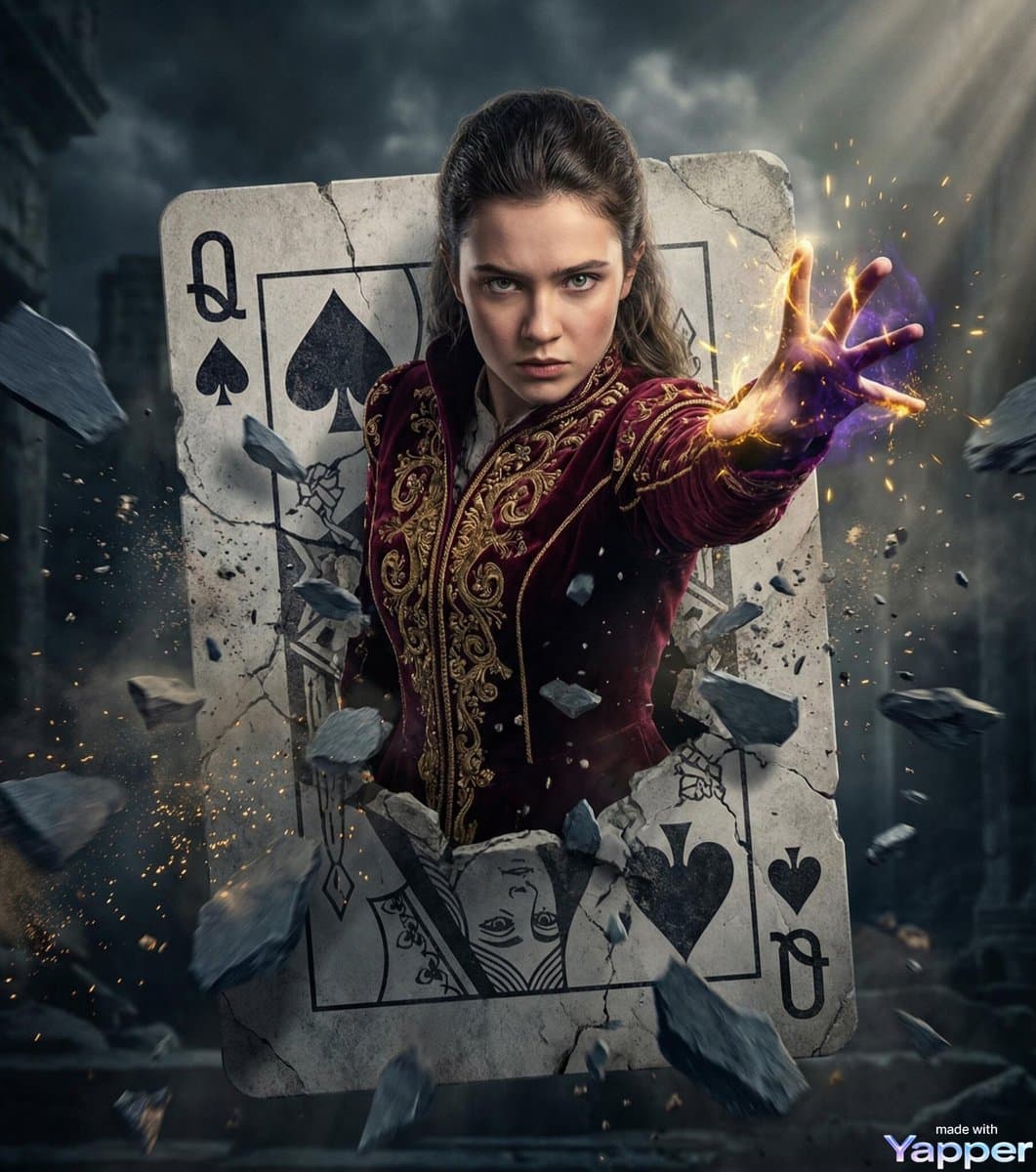 Kinematisches Filmplakat: Die Zauberin der Pik-Dame