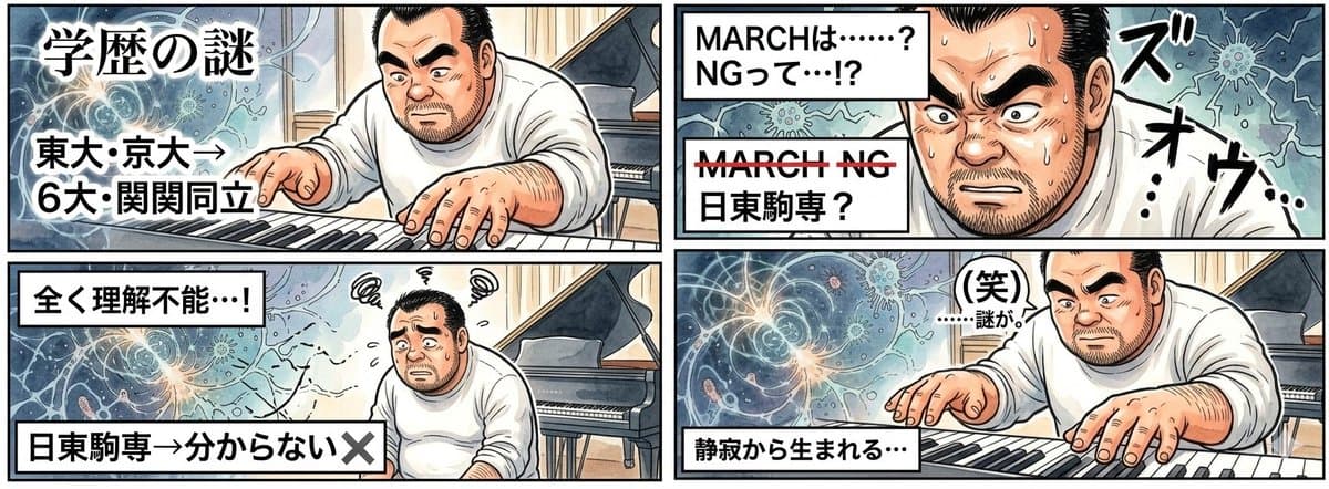 Manga-Titel: Akademische Stille
