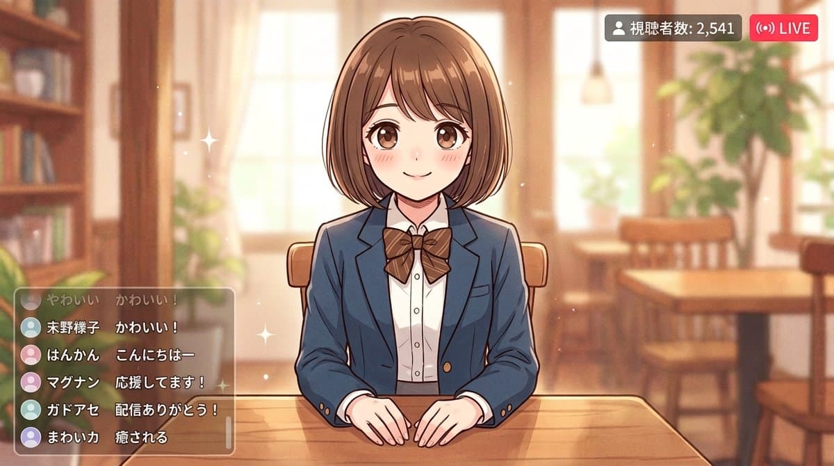 YouTube-Thumbnail - Anime-Mädchen im Blazer-Uniform-Prompt für Nano Banana 2